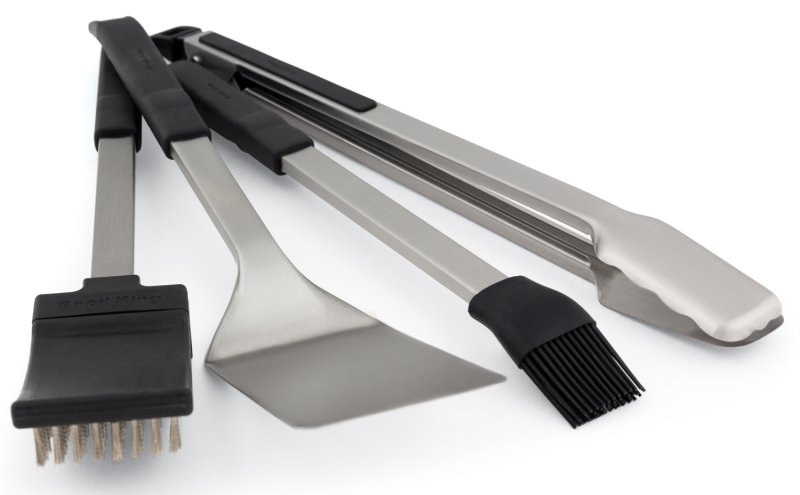 Broil King Baron Grillbesteck Set / 4-teilig