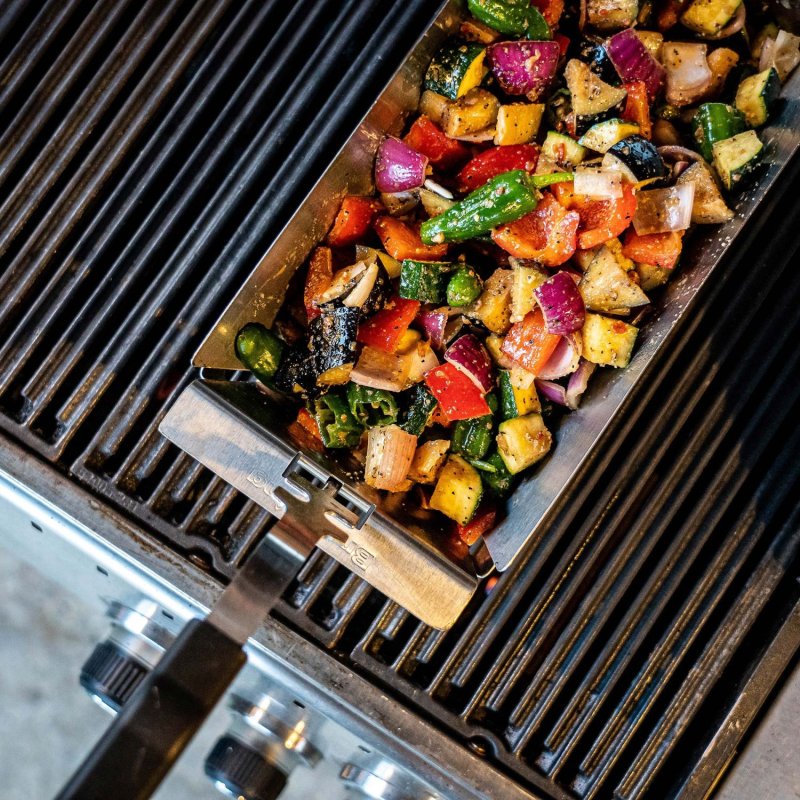 Broil King Narrow Wok / Grillkorb Edelstahl - extra schmal