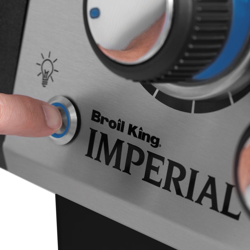 Broil King Imperial 590 IR Black Gasgrill - inkl. Blazinglas