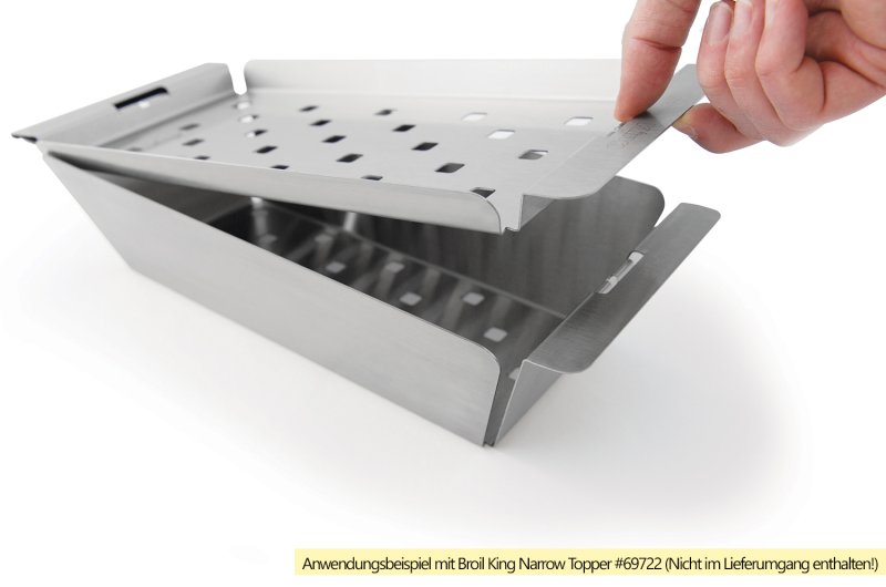 Broil King Narrow Topper / Lochblech Edelstahl - extra schmal