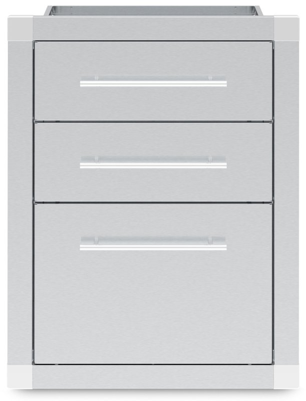 Broil King Outdoor Küche - Einbauschrank mit 3 Schubladen
