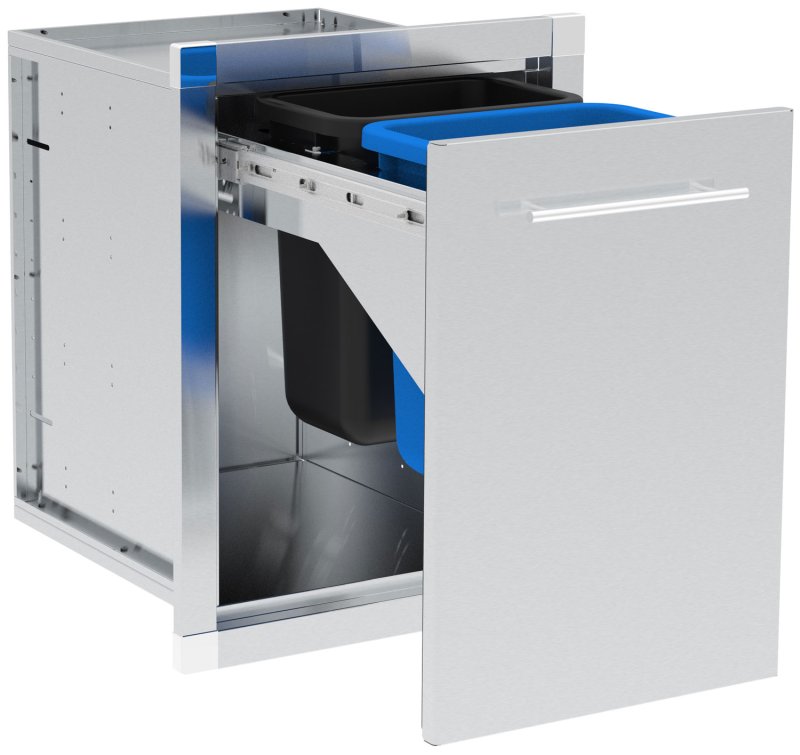 Broil King Outdoor Küche - Einbauschrank mit Abfallsystem