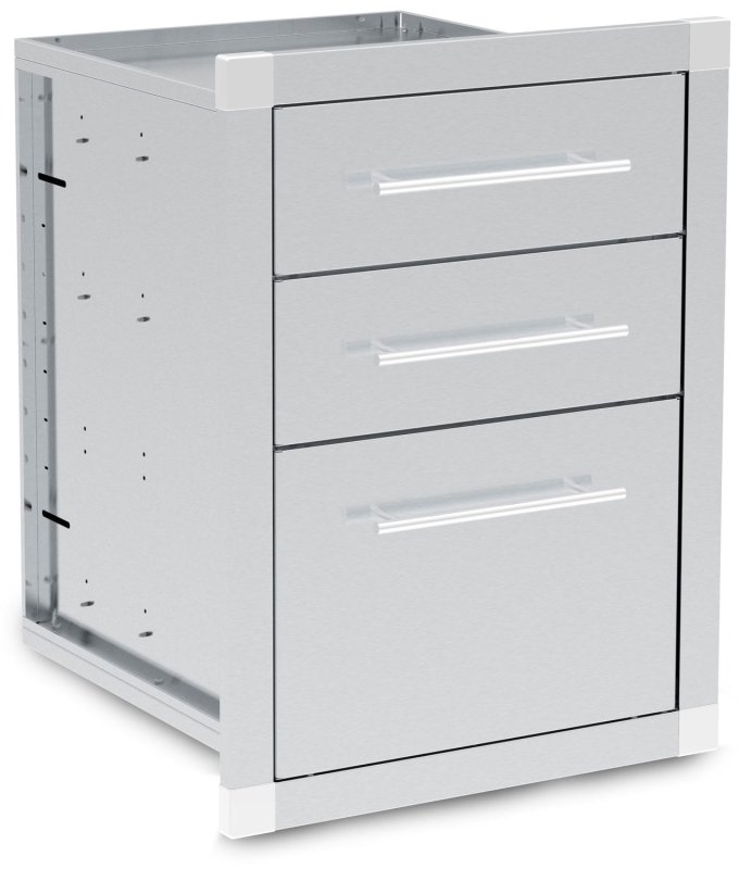 Broil King Outdoor Küche - Einbauschrank mit 3 Schubladen