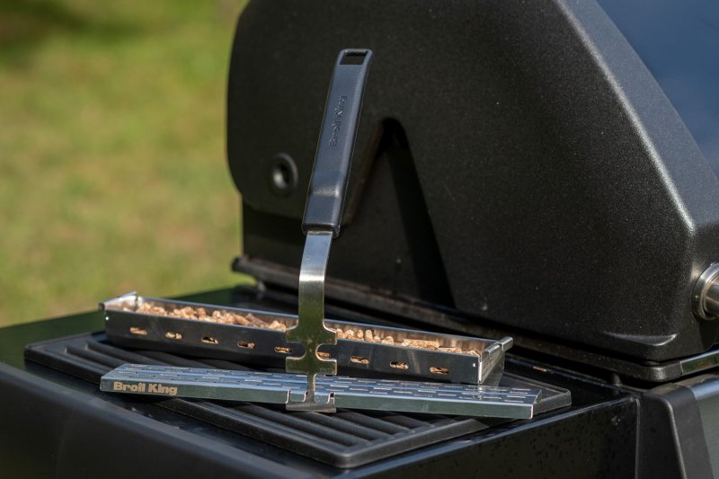 Broil King Pellet Räucherbox / Smokerbox aus Edelstahl