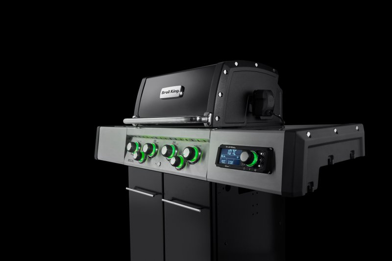 Broil King Regal Q 490 IR Gasgrill - Smart Grill mit iQue™ Intelligent Barbecue - inkl. Blazinglas