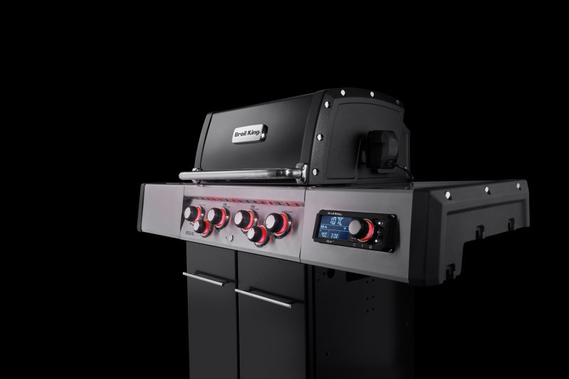 Broil King Regal Q 490 IR Gasgrill - Smart Grill mit iQue™ Intelligent Barbecue - inkl. Blazinglas