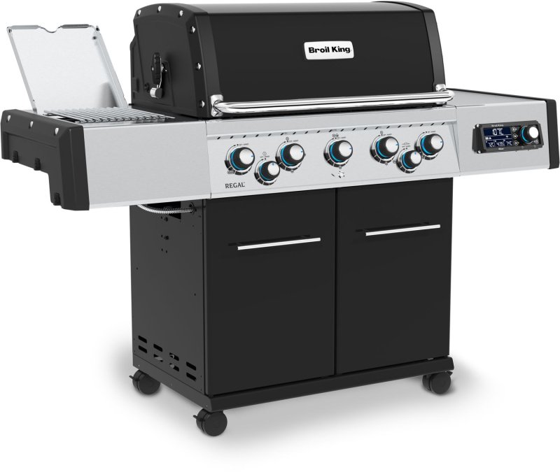 Broil King Regal Q 590 IR Gasgrill - Smart Grill mit iQue™ Intelligent Barbecue - inkl. Blazinglas
