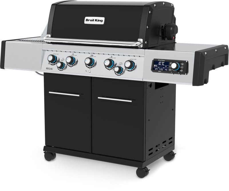 Broil King Regal Q 590 IR Gasgrill - Smart Grill mit iQue™ Intelligent Barbecue - inkl. Blazinglas