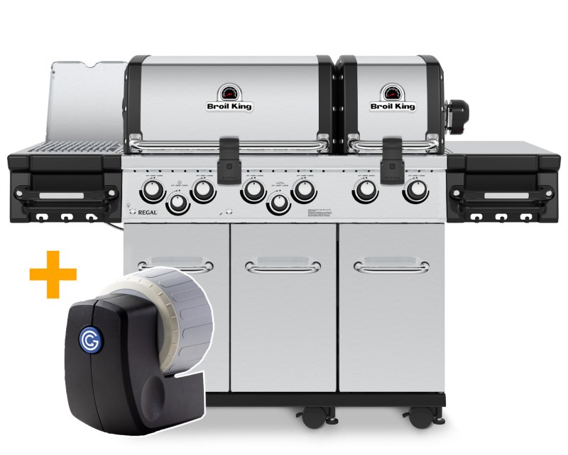 Broil King Regal S690 PRO IR Gasgrill - Modell 2023 - SMART Deal inkl. Grillfürst Grill Control