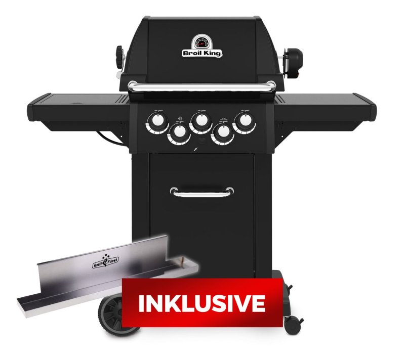 Broil King Royal 390 Shadow Gasgrill inkl. Fettschiene