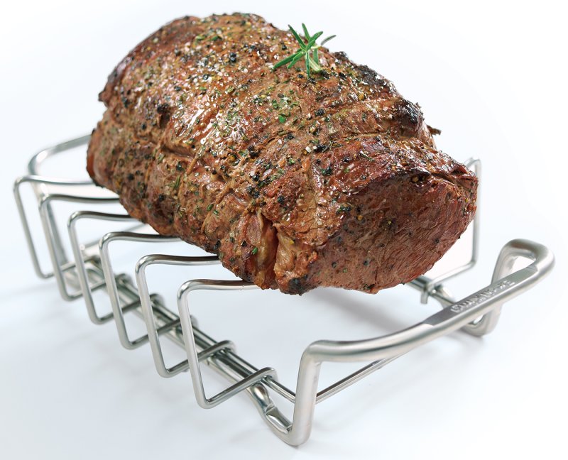 Broil King Spareribs Halter und Bratenkorb