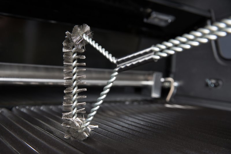 Broil King Grillbürste 3-seitig mit Edelstahlborsten / 45 cm