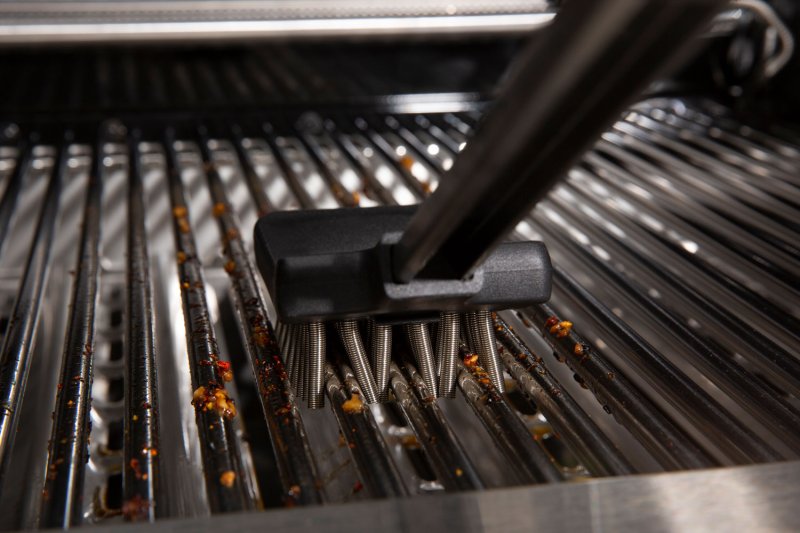 Broil King Baron Grillbürste 47 cm mit Spiralfedern + Ersatzkopf