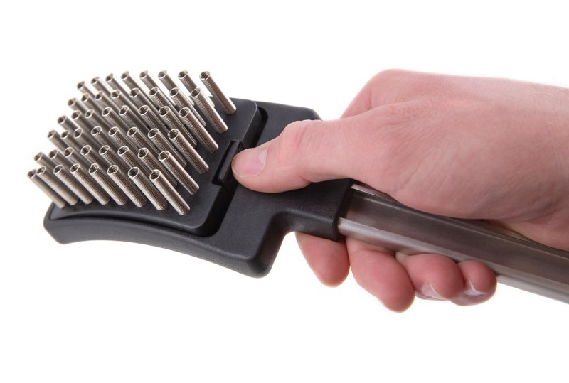 Broil King Baron Grillbürste 47 cm mit Spiralfedern + Ersatzkopf