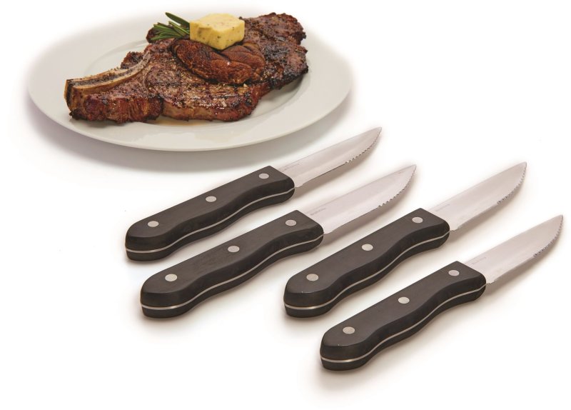 Broil King Steakmesser mit Wellenschliff / 4er Set