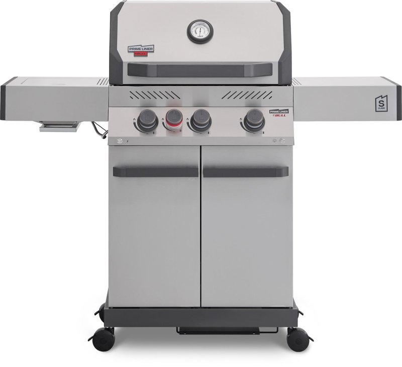 BULL Gasgrill Primeliner S3 Edelstahl Basic