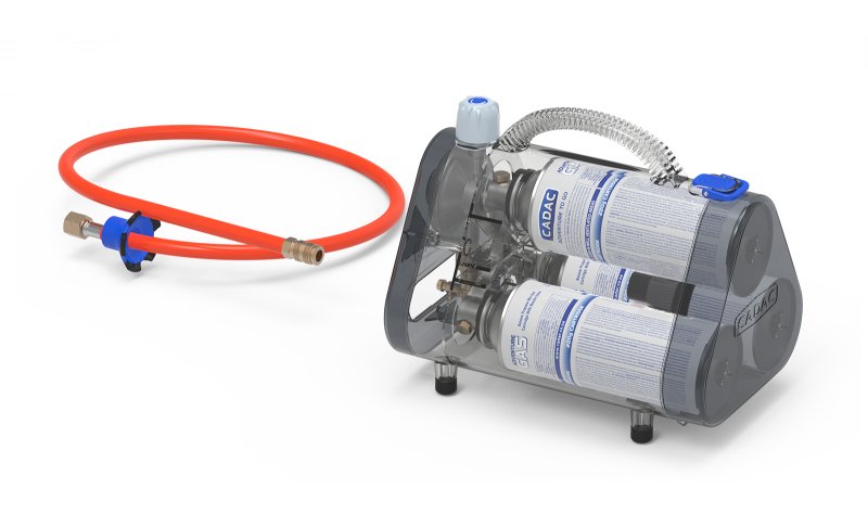 CADAC Trio Power Pack für Anschluss von 2 Gaskartuschen - 30mbar