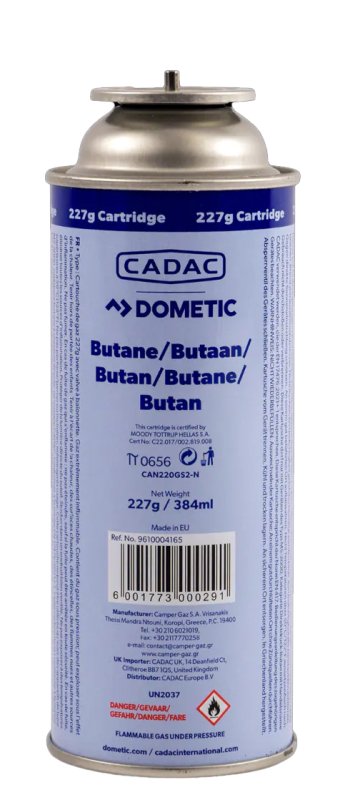 CADAC Gaskartusche 227g Butan mit Bajonettanschluss (SSN-29)