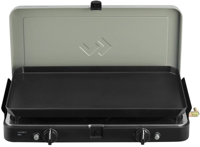 CADAC Camping Gaskocher 2-Cook 3 Pro Plancha / 30mbar