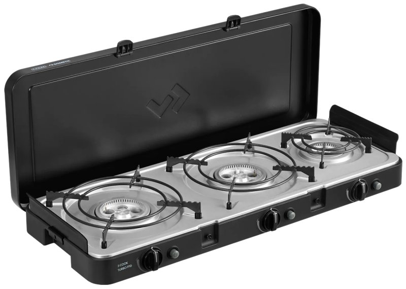 CADAC Camping Gaskocher 3-Cook Turbo FFD Deluxe / 50mbar