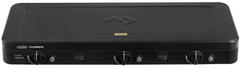 CADAC Camping Gaskocher 3-Cook Turbo FFD Deluxe / 50mbar