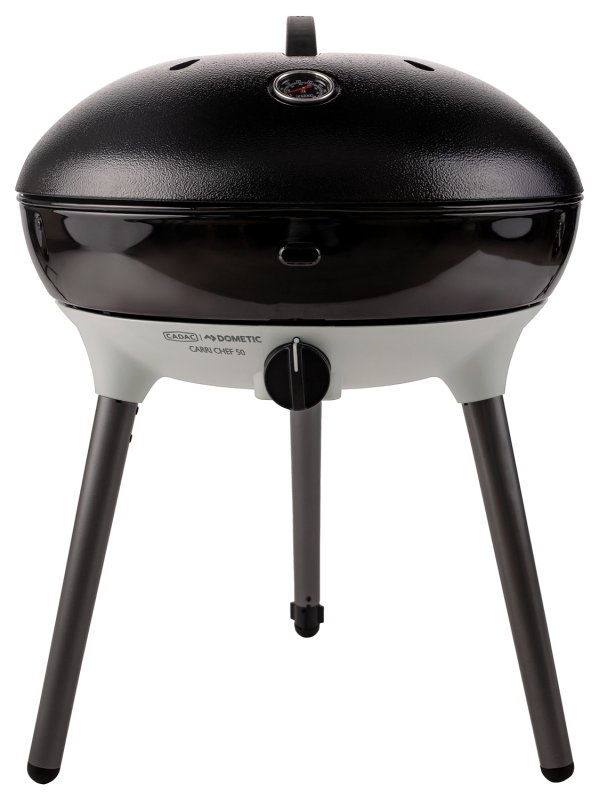 CADAC Camping Gasgrill Carri Chef 50 / BBQ + Grill2Braai + Dome - 50mbar - Modell 2025