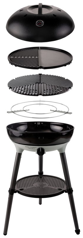 CADAC Camping Gasgrill Carri Chef 50 / BBQ + Grill2Braai + Dome - 50mbar - Modell 2025