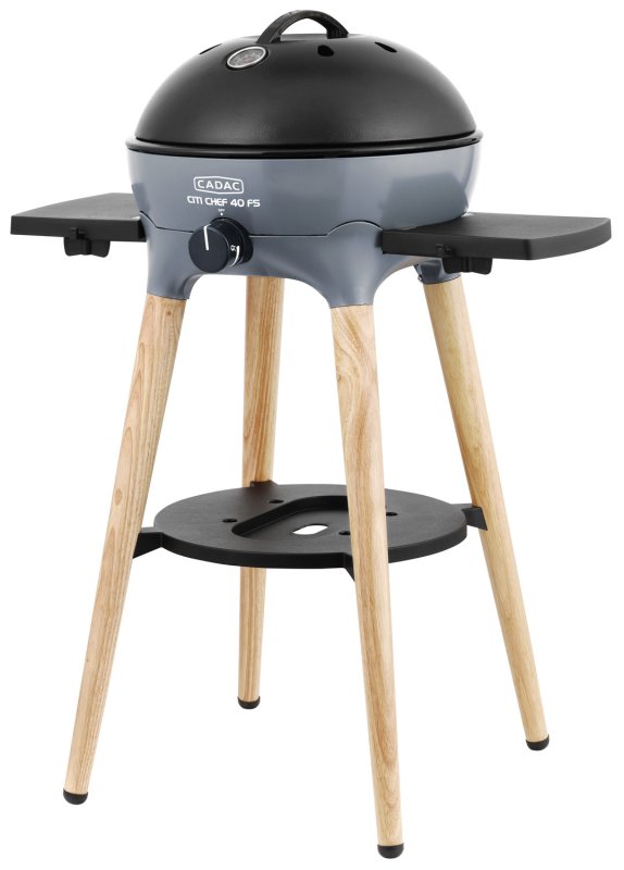 CADAC Gasgrill Citi Chef 40 FS BBQ / Dome steel grey, 50 mbar