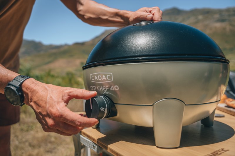 CADAC Kompakt Gasgrill Citi Chef 40 Olive Green - 50mbar - Retoure