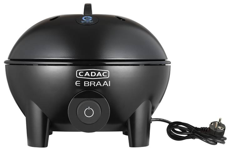 CADAC Elektrogrill Tischgrill E-Braai 40 BBQ / Dome Black
