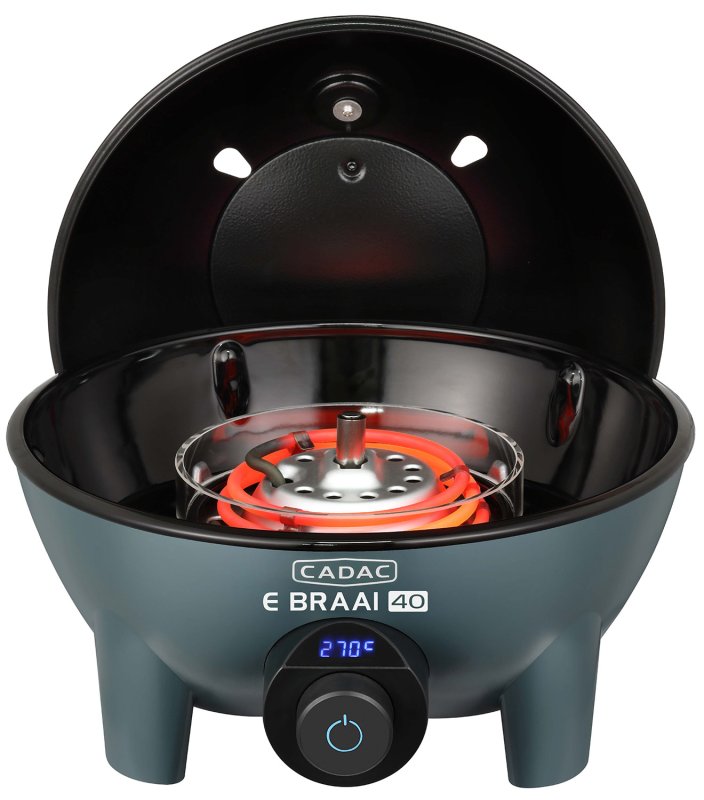 CADAC Elektrogrill Tischgrill E-Braai 40 BBQ / Dome Petrol
