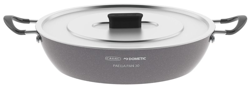 CADAC Paellapfanne 30 mit Deckel / Aluminium mit Antihaftbeschichtung