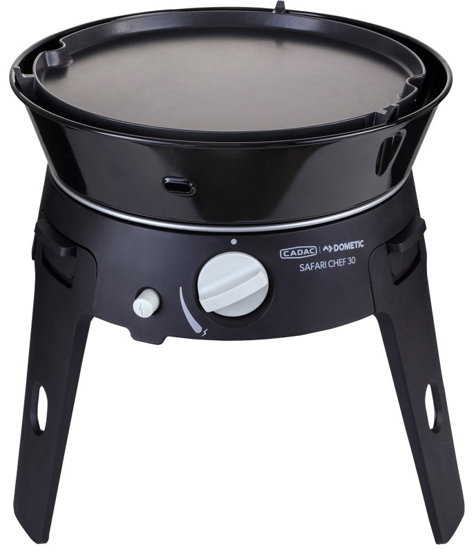 CADAC Camping Gasgrill Safari Chef 30 HP Deluxe / Kartuschenbetrieb - Modell 2025