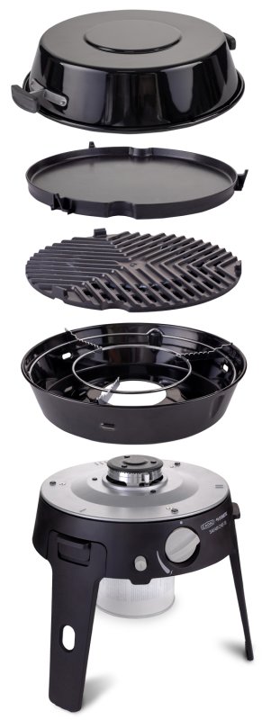 CADAC Camping Gasgrill Safari Chef 30 HP Deluxe / Kartuschenbetrieb - Modell 2025