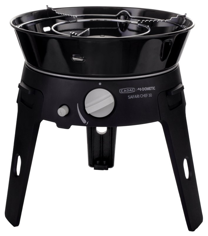 CADAC Camping Gasgrill Safari Chef 30 HP Deluxe / Kartuschenbetrieb - Modell 2025