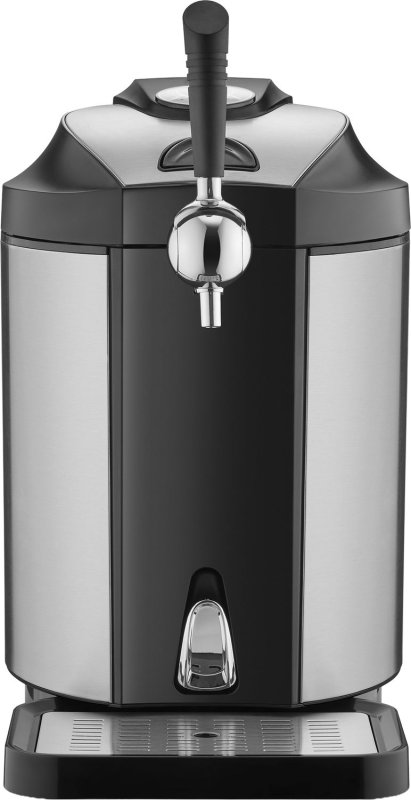 Grillfürst Independence P330G Gasgrill - mattschwarz - mit XXL Infrarotbrenner und Gusseisenrosten inkl. CASO BeerMaster - Bierzapfanlage