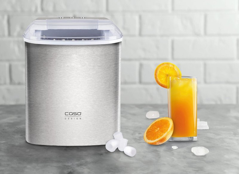 Outdoorchef Planchagrill HEAT C-265 - mit Doppel-Blazing-Zone, Cooking Zone und Gusseisen-Plancha inkl. Caso IceChef Pro - Eiswürfelbereiter