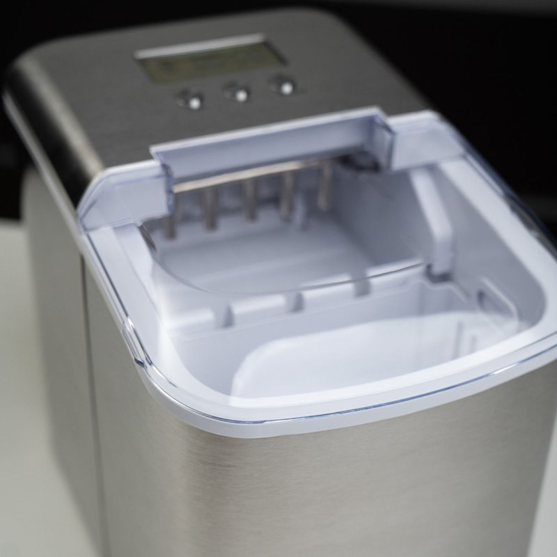 Outdoorchef Planchagrill HEAT C-265 - mit Doppel-Blazing-Zone, Cooking Zone und Gusseisen-Plancha inkl. Caso IceChef Pro - Eiswürfelbereiter