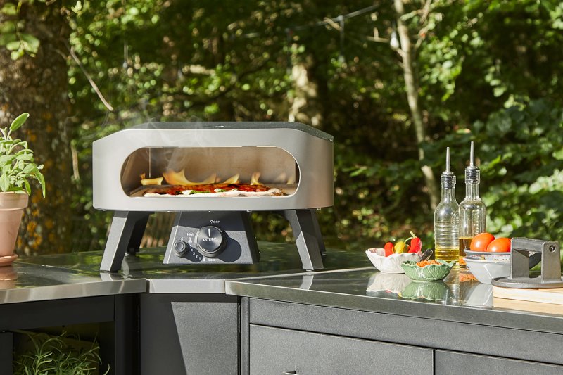 COZZE Pizzaofen Gas CLASSIC / 34 cm (13") - inkl. Hitzeschild