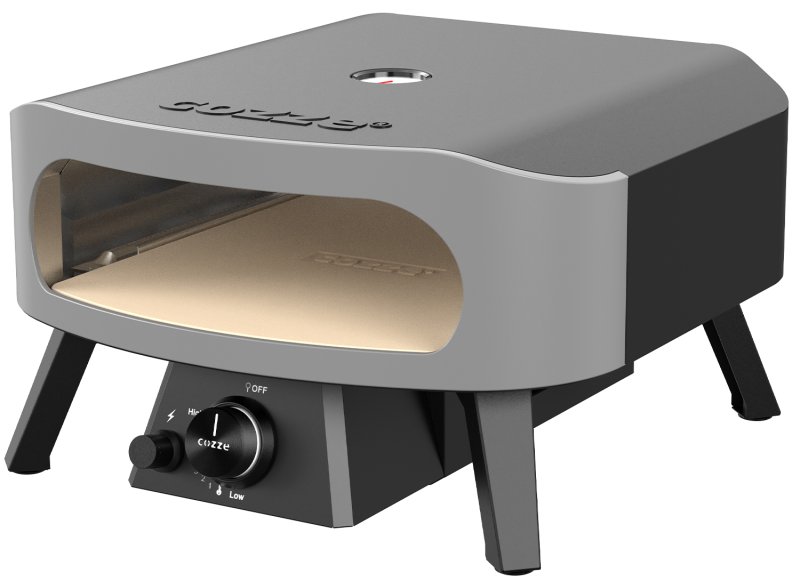 COZZE Pizzaofen Gas CLASSIC / 34 cm (13") - inkl. Hitzeschild