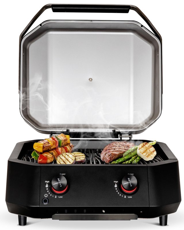 COZZE Gasgrill G-500 / 2-Brenner / 5 kW - inkl. Unterwagen