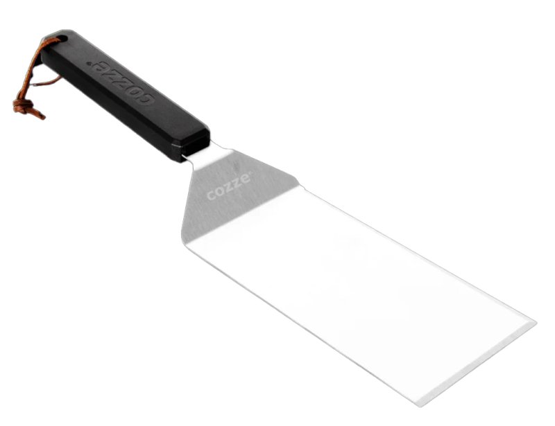 COZZE Grillbesteck Set mit Grillzange, Grillwender, Grillbürste und Grillhandschuhen