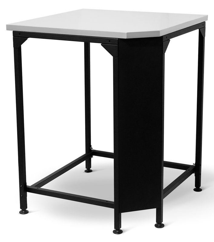 COZZE Outdoor Küche (L-förmig) / 160 x 190 cm - inkl. COZZE Gas Pizzaofen 42,5 (17") mit rotierendem Pizzastein