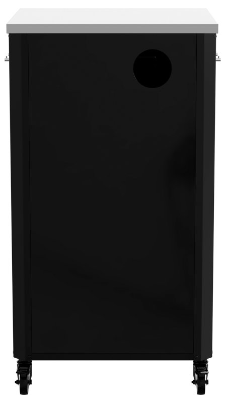 COZZE Outdoor Küche: Schrankmodul 1-türig mit Edelstahl Arbeitsfläche / extra hoch 110 cm