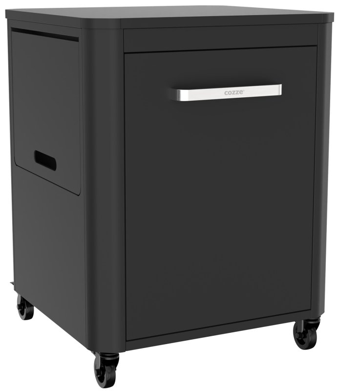 COZZE Outdoor Schrank für Pizzaofen mit Seitenablagen / Pizzaofen Unterschrank