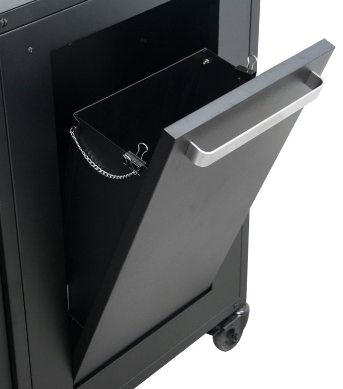 COZZE Outdoor Küche (L-förmig) / 160 x 190 cm - inkl. COZZE Gas Pizzaofen 42,5 (17") mit rotierendem Pizzastein