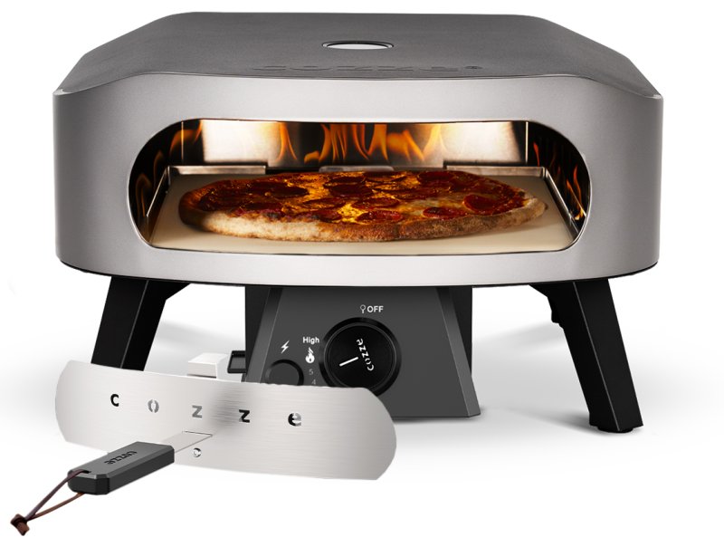 COZZE Pizzaofen Gas CLASSIC / 34 cm (13") - inkl. Hitzeschild