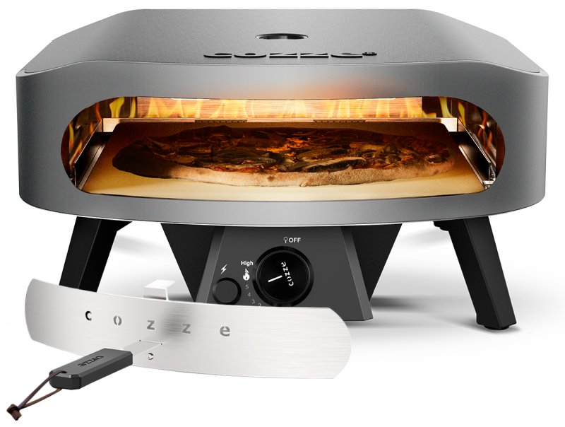COZZE Pizzaofen Gas CLASSIC / 42,5 cm (17") - inkl. Hitzeschild