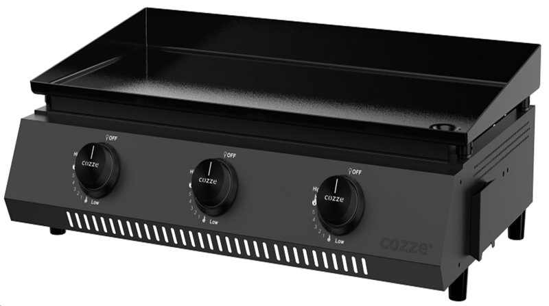 COZZE Plancha Grill - Plancha 700 inkl. 12 tlg. XXL Plancha-Set