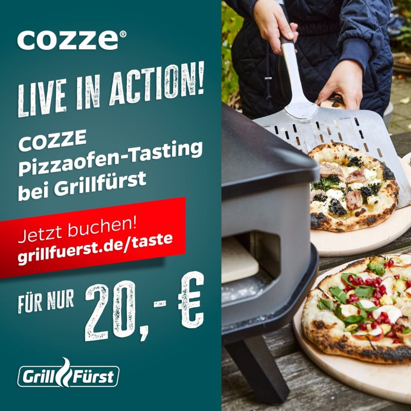 COZZE live in Action - Das Pizzaofen-Tasting! Mittwoch, 30.04.2025 - 18:00 Uhr - Büttelborn